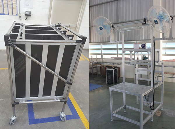 D Bracket AL-3060-1 Aluminium Construction Profiles ADC-12 For Pipe Rack