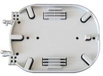 Optical Splitter Fiber Optic Tray Cassettes Splice Tray With Grey Color