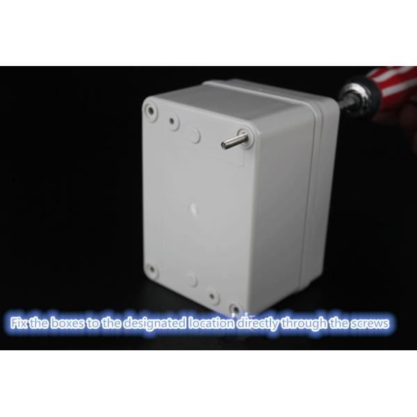 Durable Weatherproof Electrical Enclosures , 0.25 Kg Outside Junction Box