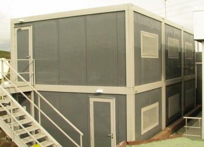 Recipientes desmontáveis provisórios do escritório móvel - construção de aço galvanizada
