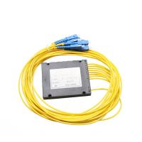 Baixo divisor do PLC da fibra ótica da caixa do Abs da perda de inserção, Plc 1x8 do divisor