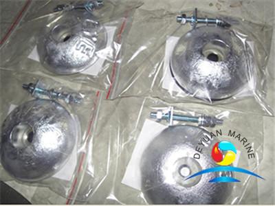 Rectangle Type Zinc Anodefor Sea Water Cooling System  Marine Outfitting Equipment