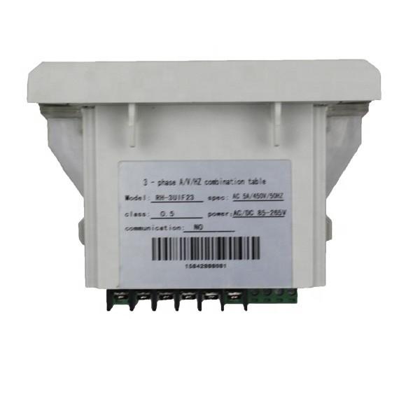 Intelligent Digital Square mini Multi-function monitoring amp volt meter