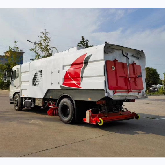 Вакуумный дорожный моющий грузовик Уборщик улиц грузовик с грузовиком массой 3850 кг