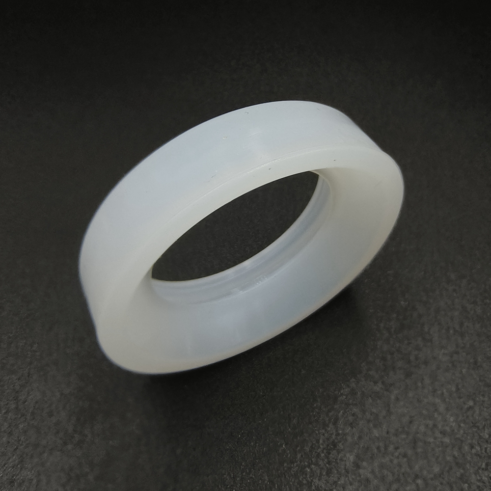 Food Grade Custom Silicone Gaskets Tear Resistant 90 ShoreA Custom Made Rubber Seals