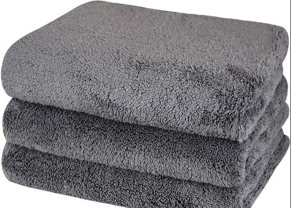 220gsm Super Absorbent Microfiber Fitness Towel , Microfiber Hand Towel