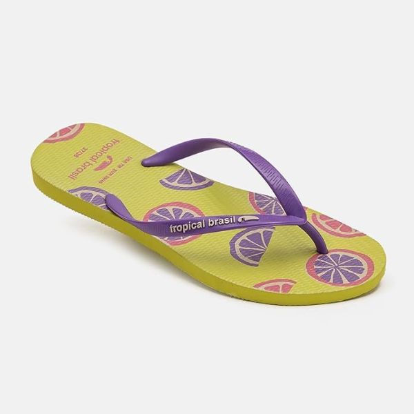 Séchage rapide Les dames de l'été Flip Flops Sandals de plage Sandals imprimé