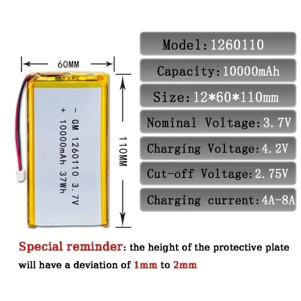 10000mAh High Discharge Rate Customized Lithium Ion Battery Cells for Drones and RC Vehicles