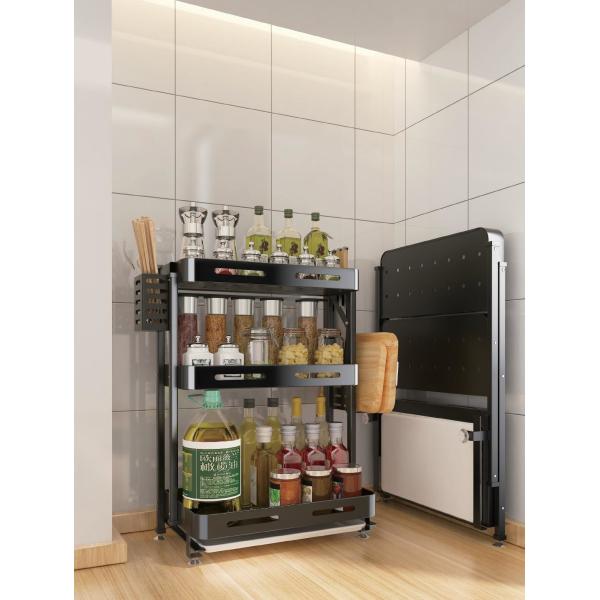 Multi блюдо продуктов домочадца организатора хранения кухни слоя