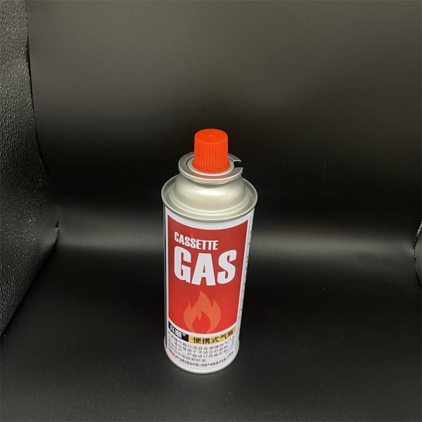 Boîte à gaz au butane pour barbecue et brûleurs portables.