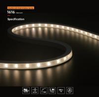18W LED 3D Neon Light Strips 24V Anti Glare Silicone LED Neon Flex éclairage