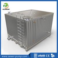 Réservoir d'eau/réservoir de stockage en acier ondulé de grande capacité à grand diamètre