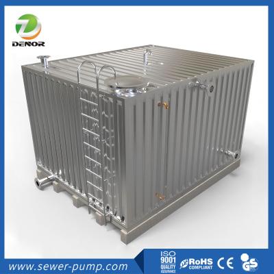 Réservoir d'eau/réservoir de stockage en acier ondulé de grande capacité à grand diamètre