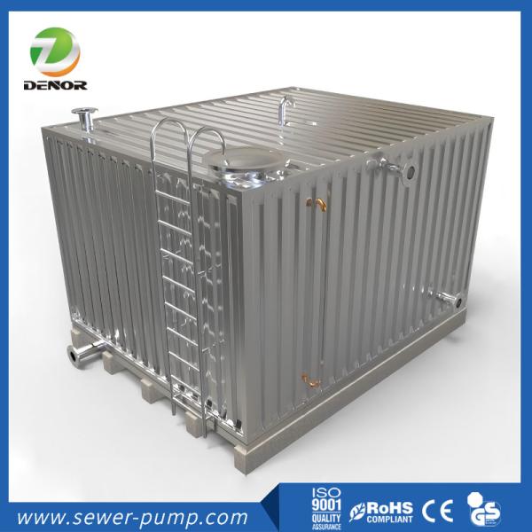 Réservoir d'eau/réservoir de stockage en acier ondulé de grande capacité à grand diamètre