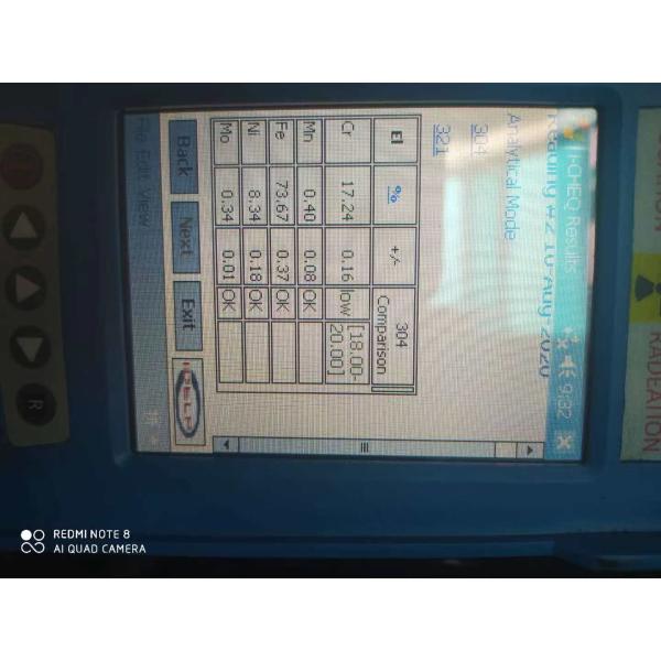 Анализатор сплава металла Bluetooth Xrf оружия Handheld