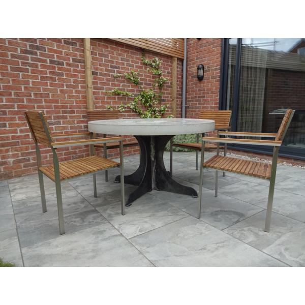 Mobiliário de concreto de jardim de alta resistência para o exterior Mobiliário de bancos de concreto GRC