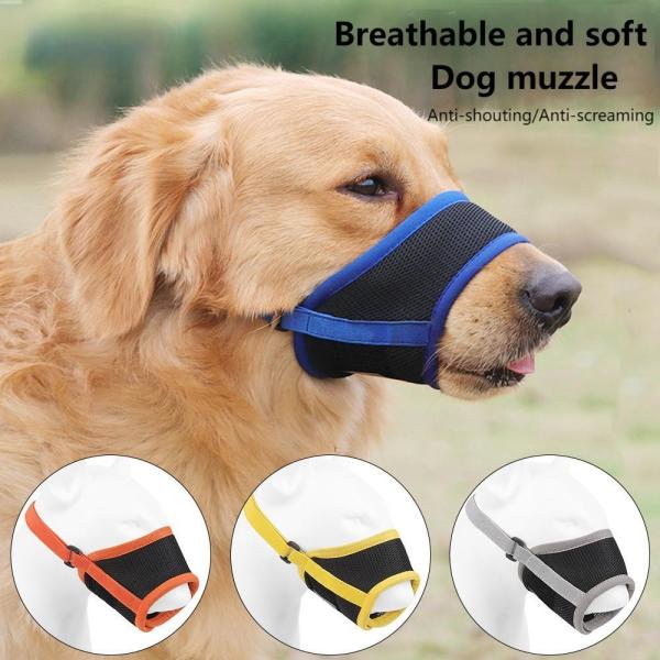 Pet Mask Anti-barking and Anti-biting Dog Muzzle Breathable Mesh Pet Muzzle Anti-ingestion Pet Supplies