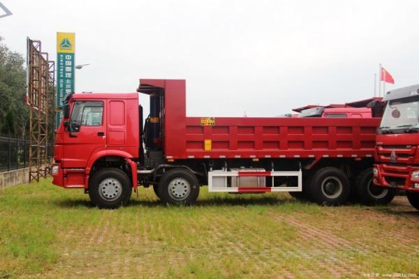23 Hot Used Boutique Cars Sinotruk HOWO Heavy Truck 380 HP 8X4 7.8m Dump Trucks