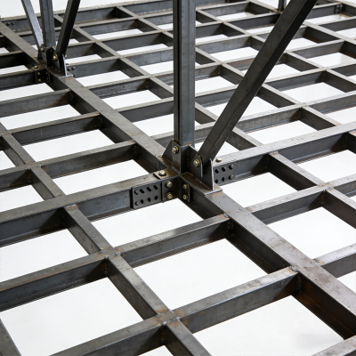 Q235B Q355B Steel Frame Mezzanine Racking For Warehouse