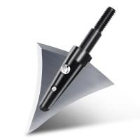 Chanfro Broadhead do direito de 125 grões que caça a ponta do tiro ao arco de Broadheads da seta