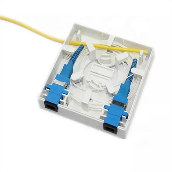 ftth 4 core  4 port plasticfiber optic termination box