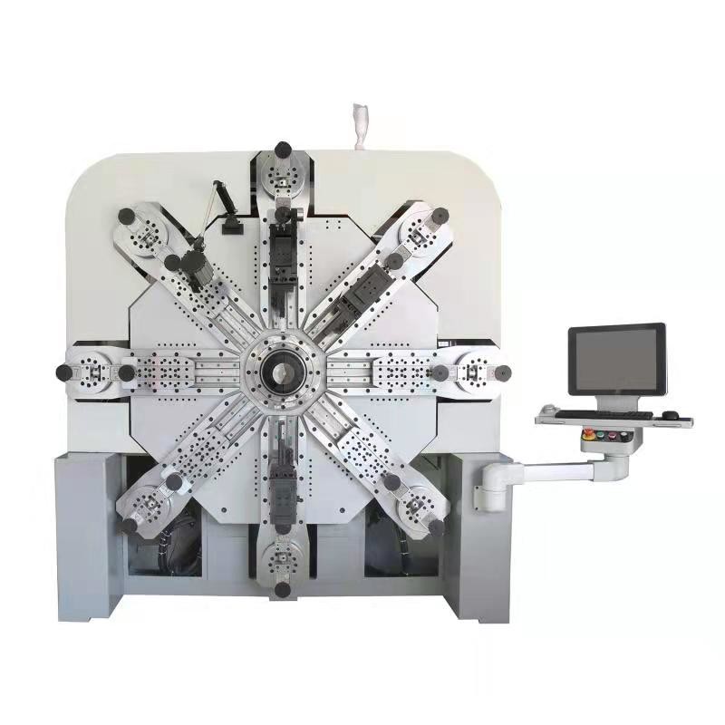 12-осевая CNC сервомоторная пружинная катушка для прокатки проволоки для 1 ‰ 4 мм