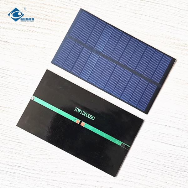 Painel fotovoltaico solar do ANIMAL DE ESTIMAÇÃO solar fotovoltaico do módulo ZW-13880 do silicone 0.25A picovolt de 5.5V 1.4W