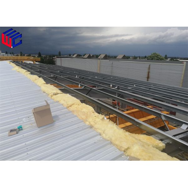 Electroplating Metal Support Structure Prebuilt Steel Buildings