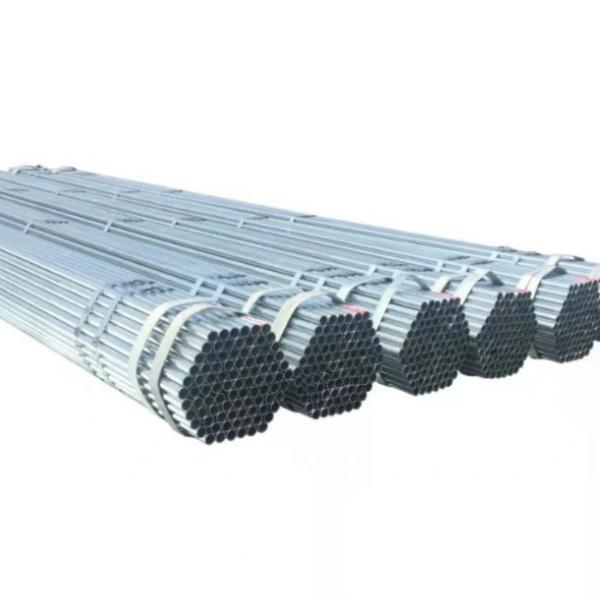 Q345 Round Galvanized Steel Pipe Z275 Z40 Z60 0.12mm-4mm