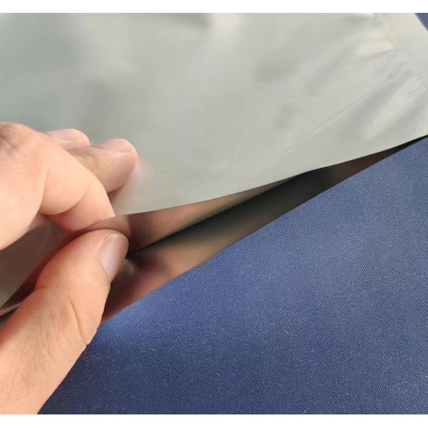 Le côté en plastique recyclable de la nourriture 3 de poche de cornue guérissent le sac