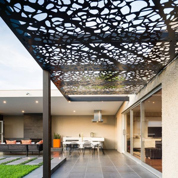 Garden Metal Laser Cut Screen Art Decor Stainless Steel Decorative Panels