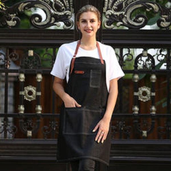 apparel manufacture custom Various styles best quality cooking apron cafe hotel restaurant kitchen aprons