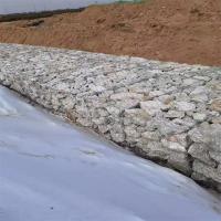 Protection par filets contre les chutes de pierres, mur de sable pour gabions, mur de soutènement en cage de pierre