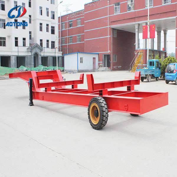 40ft コンテナ・シャシ トレーラー ストイブロックとエアサスペンション