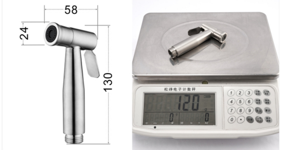 304 Shower Head Bidet Sprayer With Jet And Soft Spray Online Technical Support Included