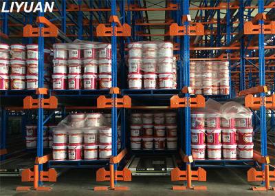 Racking automático da canela do rádio do racking do armazenamento de cremalheiras da pálete da proteção de corrosão para o sistema de armazém