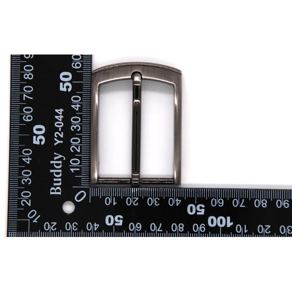 35mm Smooth Surface Plate Belt Buckles Zinc Alloy Material For Belt / Bag