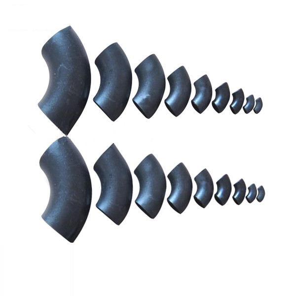 Стандартные штуцеры локтя безшовной трубы A234 90 Lr Deg стали углерода