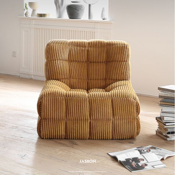 MOYI Living Room Bedroom Balcony Furniture Lazy Sofa in the Living Compression Sponge Modular Couches Sofa