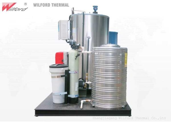 100kg - 300kg / H Fully Skid Mounted Diesel Oil Fuel Steam Boiler