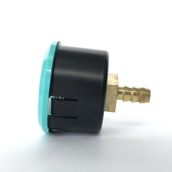 40mm Plastic Pressure Gauge 1 Bar ABS Center Back Mount Pressure Gauge