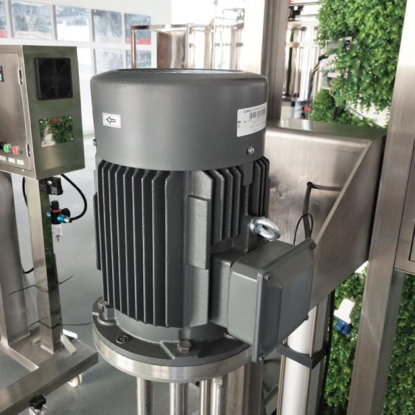 Movable Pneumatic Lifting Vacuum Homogenizer Cream Mixer for Viscosity Liquids / Solid Powders