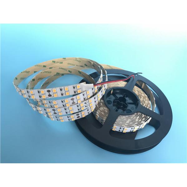 DC12 / 24V Flexible LED Strip Light For Shopping Mall Lighting With Double Line 5050 LED