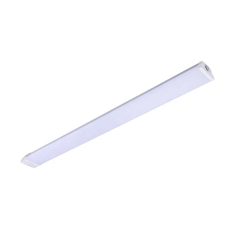 60W LED Tri-proof Light with Motion Sensor Long-lasting Industrial Vapor Tight Lighting
