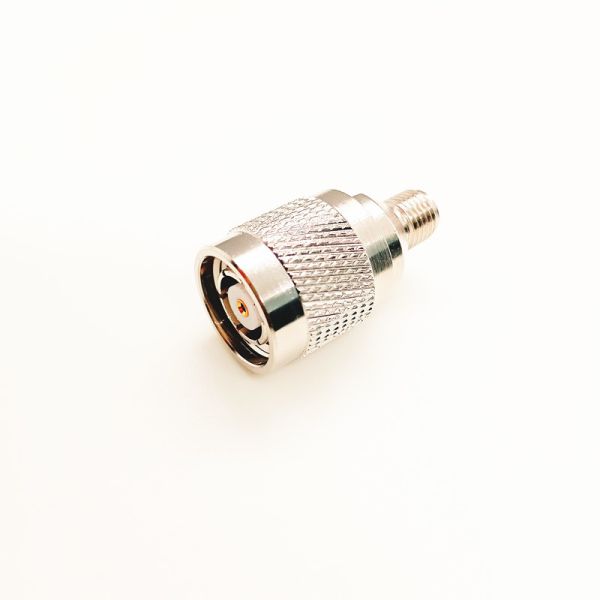 50Ω Impedance TNC to SMA RF Adapter with DC-6GHz Frequency Range and Gold-Plated Brass Construction