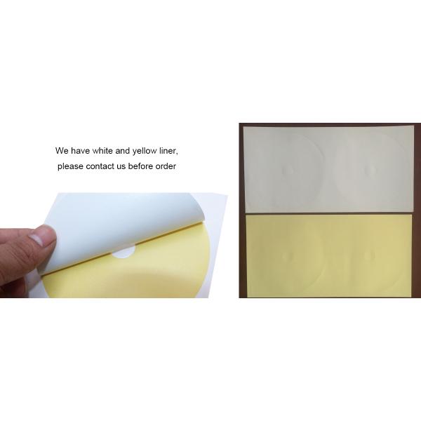 Водоустойчивая бумага стикера ярлыка 135gsm 255x130mm