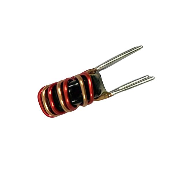 T8*4*3 Magnetic Ring Inductor 8UH Red Copper Double Wire Winding Power Filter