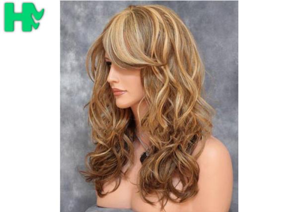 Heat Resistant 24 Inch Long Synthetic Wigs For Black Women