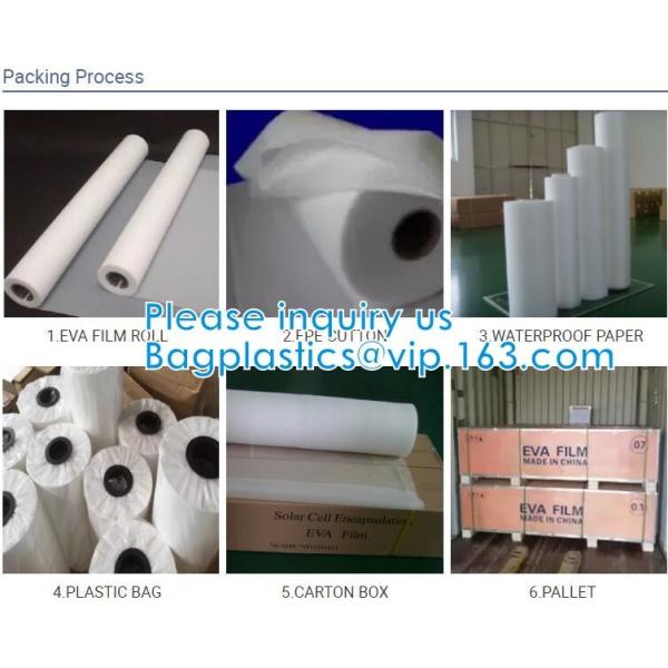 Biodegradable EVA Photovoltaic Film PEVA Laminated Film TPU Hot Melt Film TPU Adhesive Film Color TPU film