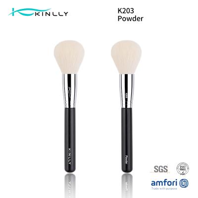 Goat Hair 1pcs Mineral Blush Brush Travel Size Natural Wool Brush